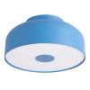 Plafonniers Acier Bleu E27 4 OMIQ