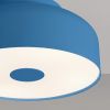 Plafonniers Acier Bleu E27 4 OMIQ