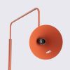 Lampadaire Acier Ocre Rouge E14 1 NOX