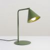 Lampes de bureau Acier Vert Olive E14 1 NOX