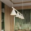 Lustres Acier Beige E14 4 NOX