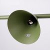 Lustres Acier Vert Olive E14 4 NOX