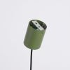 Lustres Acier Vert Olive E14 4 NOX
