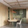 Lustres Acier Ocre Rouge E14 4 NOX