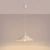 Suspensions Acier Beige E27 1 NOX