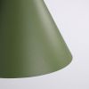 Suspensions Acier Vert Olive E27 1 NOX