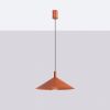 Suspensions Acier Ocre Rouge E27 1 NOX