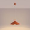 Suspensions Acier Ocre Rouge E27 1 NOX