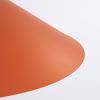 Suspensions Acier Ocre Rouge E27 1 NOX