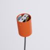 Suspensions Acier Ocre Rouge E27 1 NOX