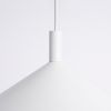 Suspensions Acier Blanc E27 1 NOX