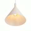 Suspensions Acier Beige E27 1 NOX