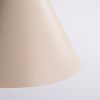 Suspensions Acier Beige E27 1 NOX