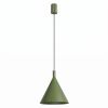 Suspensions Acier Vert Olive E27 1 NOX