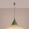 Suspensions Acier Vert Olive E27 1 NOX