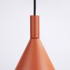 Suspensions Acier Ocre Rouge E27 1 NOX