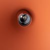 Suspensions Acier Ocre Rouge E27 1 NOX