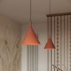 Suspensions Acier Ocre Rouge E27 1 NOX
