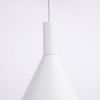 Suspensions Acier Blanc E27 1 NOX