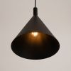 Suspensions Acier Noir E27 1 NOX