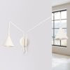 Appliques murales Acier Beige E14 2 NOX