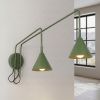 Appliques murales Acier Vert Olive E14 2 NOX