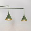 Appliques murales Acier Vert Olive E14 2 NOX