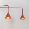 Appliques murales Acier Ocre Rouge E14 2 NOX
