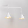 Appliques murales Acier Blanc E14 2 NOX
