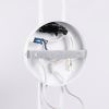 Appliques murales Acier Blanc E14 2 NOX