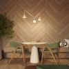Appliques murales Acier Blanc E14 2 NOX