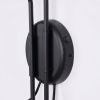 Appliques murales Acier Noir E14 2 NOX