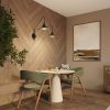 Appliques murales Acier Noir E14 2 NOX