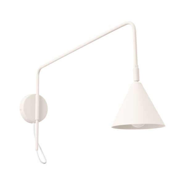 Appliques murales Acier Beige E14 1 NOX