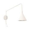 Appliques murales Acier Beige E14 1 NOX