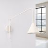 Appliques murales Acier Beige E14 1 NOX