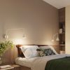 Appliques murales Acier Beige E14 1 NOX