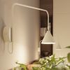 Appliques murales Acier Beige E14 1 NOX