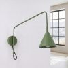 Appliques murales Acier Vert Olive E14 1 NOX