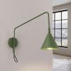 Appliques murales Acier Vert Olive E14 1 NOX