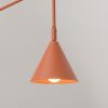 Appliques murales Acier Ocre Rouge E14 1 NOX
