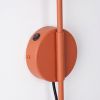 Appliques murales Acier Ocre Rouge E14 1 NOX