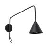 Appliques murales Acier Noir E14 1 NOX