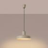Suspensions Acier Taupe E27 1 BILO