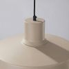Suspensions Acier Taupe E27 1 BILO
