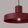 Suspensions Acier Bordeaux E27 1 BILO