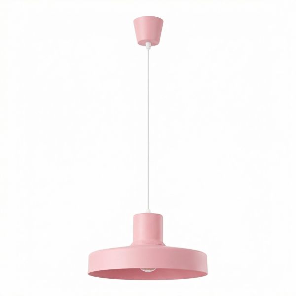 Suspensions Acier Rose E27 1 BILO