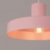 Suspensions Acier Rose E27 1 BILO