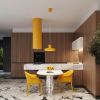 Suspensions Acier Jaune E27 1 BILO