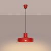 Suspensions Acier Rouge E27 1 BILO